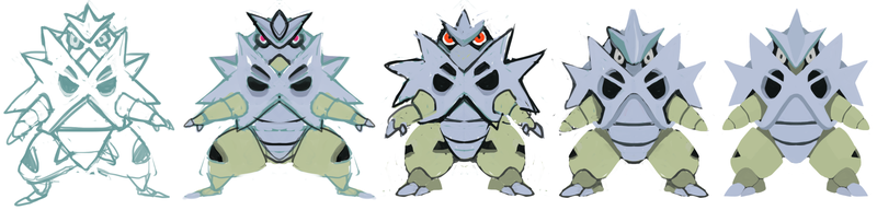 Illustration for article titled Puzzling Pupitar! Â Pokemon One a Day, Series 2!